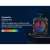 ZQS-12109 hordozható Bluetooth karaoke hangszóró állítható színes LED-del, kompatibilis mobiltelefonokkal, számítógépekkel, táblagépekkel és audio eszközökkel, 3D ütéshatással, erőteljes mélyhanggal