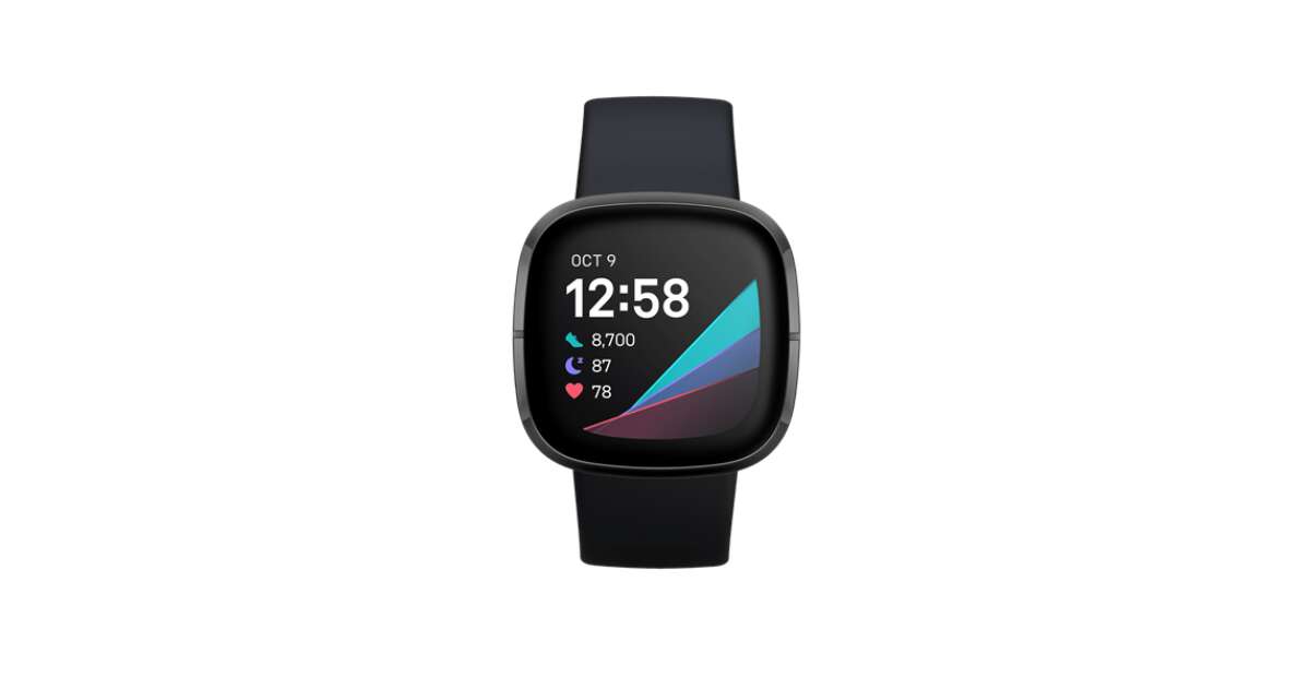 Fitbit Sense Smartwatch (Carbon / Graphit Edelstahl) FB512BKBK
