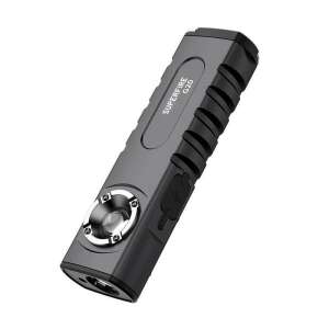 SuperFire G20 flashlight with side light and red laser pointer, angled view - Flashlight & Headlamp
