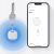 Baseus T2Pro Bluetooth nyomkövető zsinórral (fehér) 110322564