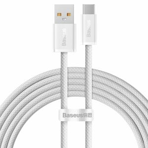 Kabel USB-A do USB-C Baseus Dynamic Series 2m biały - Kabel danych