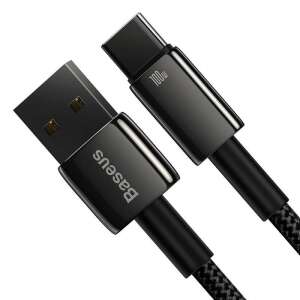 Кабел Baseus Tungsten Gold USB-C към USB, 100W, 1m, черен - Baseus USB кабел