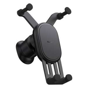 Angled view of Baseus Stable Pro Wireless Car Charger Mount - Baseus Car Charger