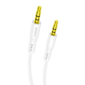 Audio cable AUX 3.5mm jack Foneng BM22 (white) 66141506 