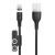 Foneng X62 Magnetic 3in1 USB to USB-C / Lightning / Micro USB Cable, 2.4A, 1m (Black) 66141922
