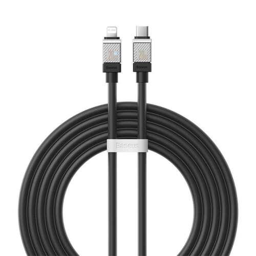 Cablu de Date USB-C la Lightning Incarcare Rapida, 20W, 2m Baseus CoolPlay Black 99785679