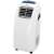 Somogyi ACM 9000 mobile air conditioner, white, front view