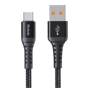 Mcdodo CA-2270 USB-C - USB-A kábel, 0,2m, fekete - USB kábel