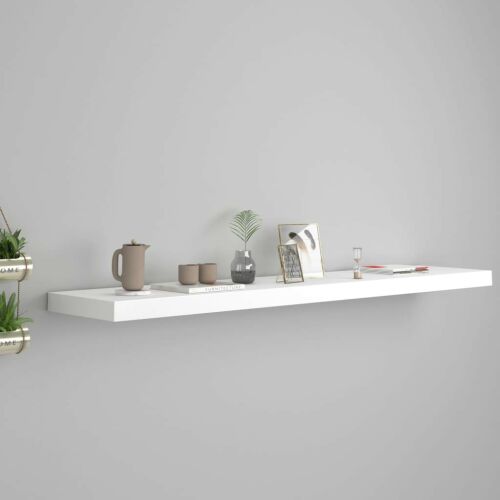 vidaXL Lebegő Fali Polc - Fehér - 120cm