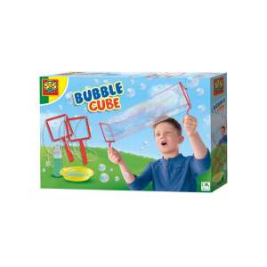 SES Bubble Cube, stwórz kwadratowe bańki mydlane za pomocą tego zestawu do dmuchania baniek - Gry i sprzęt na świeżym powietrzu