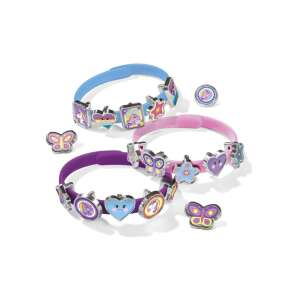 Totum Einhorn Armband Bastelset, 3 Armbänder mit 18 Charms - Totum