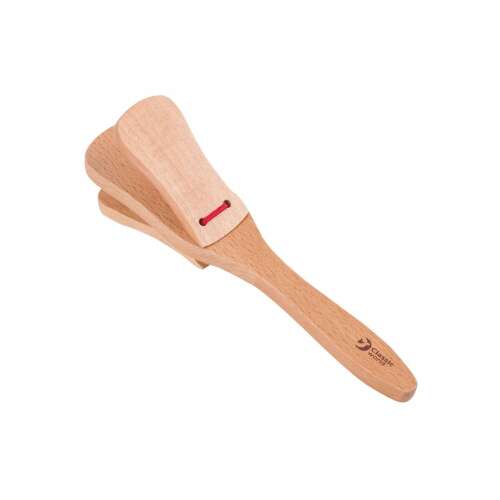 Classic World Nyírfa kasztanyetta, fa hangszer gyerekeknek