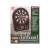 Electronic dartboard packaging, 2-8 players, 18 game modes, 159 settings, 3 darts, 12 replacement tips, top-quality product