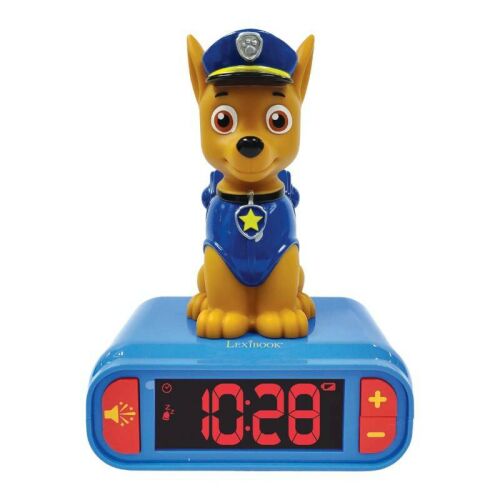 Lexibook Paw Patrol Chase Digital Alarm Clock with Night Light