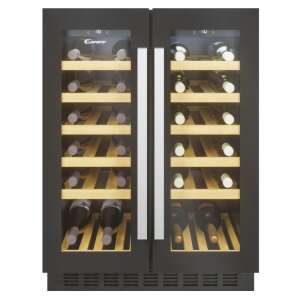 Candy CCVB 60D/1 beépíthető borhűtő, fekete, 38 palackos - Borhűtő