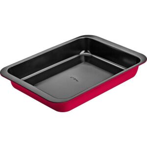 Lamart LT3075 red baking tray, 42x29x5 cm, non-stick carbon steel - Baking sheet