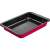 Lamart LT3075 baking tray, 42 x 29 x 5 cm, red, non-stick