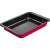 Lamart LT3075 baking tray, 42 x 29 x 5 cm, red, non-stick