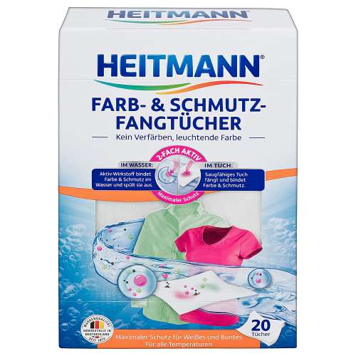 Servetele pentru indeprtarea petelor Heitmann Color 20buc