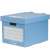 FELLOWES Tároló doboz, karton, 33,3x28,5x39 cm FELLOWES, "Style", kék-fehér 31607290}
