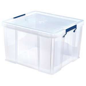 FELLOWES Kunststoff-Aufbewahrungsbox, transparent, 48 Liter, FELLOWES, "ProStore™" 31607297 Aufbewahrungsboxen und -körbe