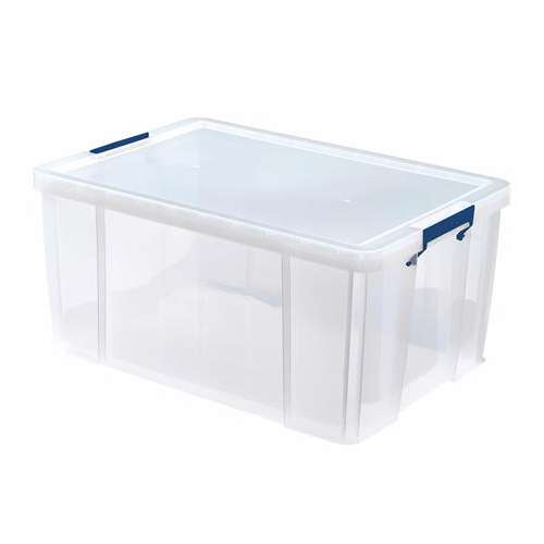 FELLOWES Műanyag tároló doboz, átlátszó, 70 liter, FELLOWES, "ProStore™" 31607298