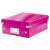 Cutie de depozitare roz Leitz Click & Store