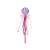 Mermaid wand with iridescent seashell and pink ribbons, mermaid costume accessory