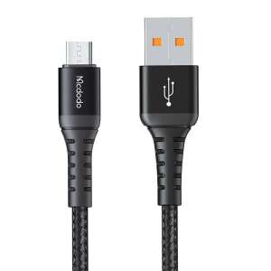 Mcdodo CA-2281 Micro-USB kábel, 1.0m, fekete, gyors töltés, adatátvitel - USB kábel