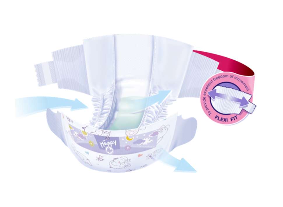 Bella Happy Monatswindelpaket 12-25kg Junior 5 (4x58Stk)