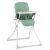 Ricokids Nuco high chair, foldable, white and green
