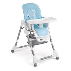 Ricokids Simo multifunkciós Etetőszék + tárolókosár #fehér-kék