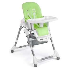 Ricokids Simo multifunkciós Etetőszék + tárolókosár #fehér-zöld