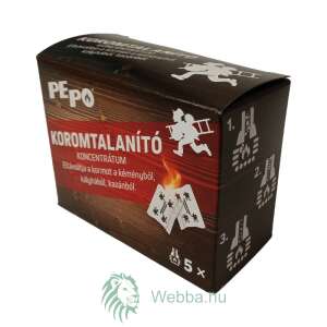 PEPO koromtalanító koncentrátum, 5 db-os, doboz - Tüzelőanyag