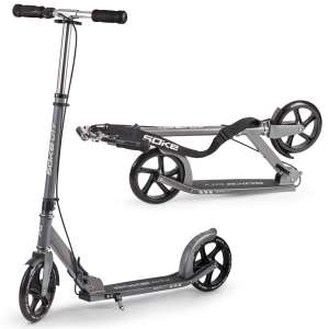 Soke City folding scooter with double brakes #grey