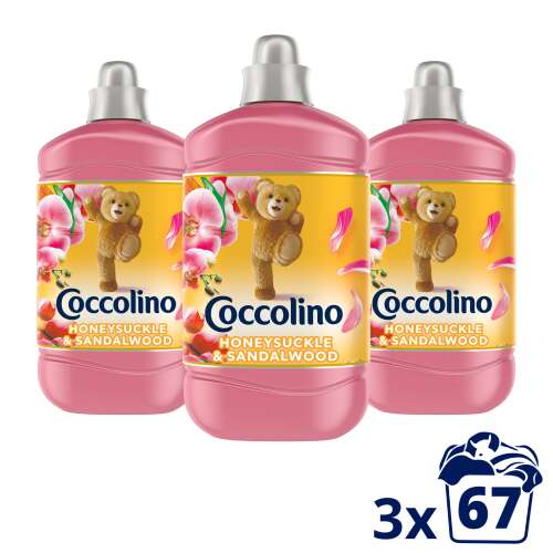 Coccolino Creations Öblítőkoncentrátum Honeysuckle & Sandalwood 201 mosás (3x1680ml)