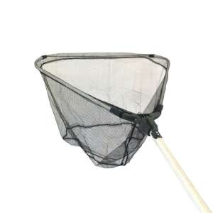 OREEL teleszkópos merítő háló háromszög alakú fejjel, 50x45cm, 170cm hosszú - Teleszkópos merítő