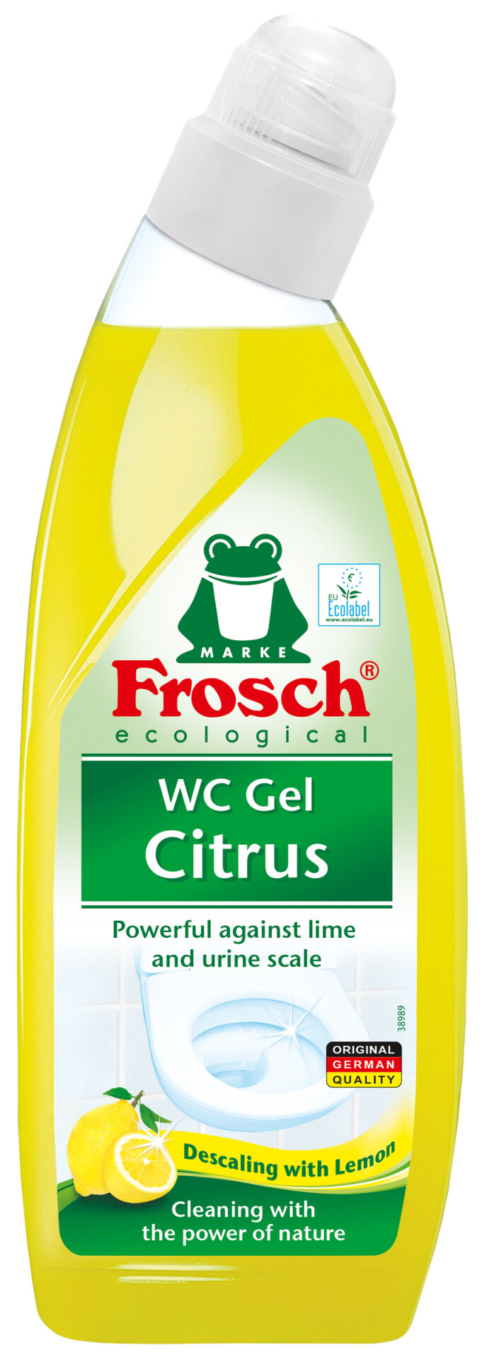 Frosch WC tisztító citromos 750ml