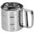 Springos stainless steel flour sifter with handle, 125g and 250g markings