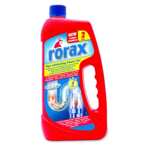 Gel pentru curatat tevi de scurgere Rorax