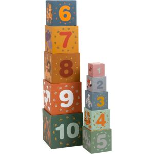 Cuburi de construit - Safari 120859296 - Premergatoare, Premergatoare și Jocuri de dezvoltare pentru copii mici