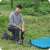 Man inflating an air mattress with Bestway Air Hammer 36 cm manual air pump