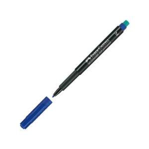 Faber-Castell Multimark 1225 Permanentmarker, blau, 1 mm - Marker