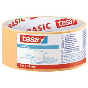 Tesa Basic Kétoldalas Ragasztószalag - 5m x 38mm