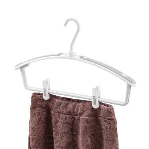 Tescoma FANCY HOME hanger with clips for trousers, skirts, shorts, and pants - Hanger and Hook