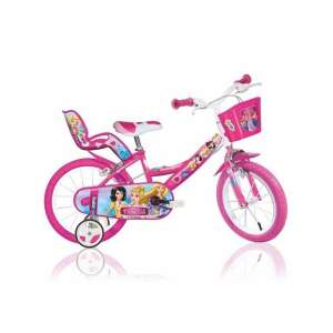 Princess rózsaszín gyerek bicikli 16-os méretben - Dino Bikes kerékpár 85667326 