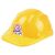 Technok sárga műanyag játék építősisak