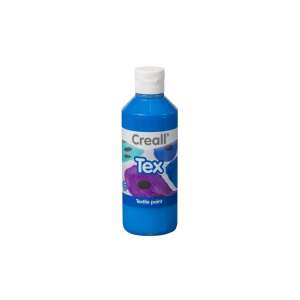 Creall Tex blaue Textilfarbe, 250 ml Flasche - Schulanfang, Schulmaterialien