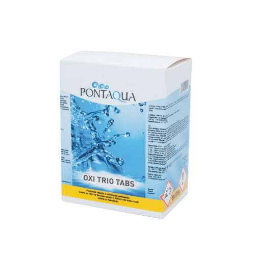 Pontaqua OXI TRIO TABS 5x125g - Medencevíz kezelés