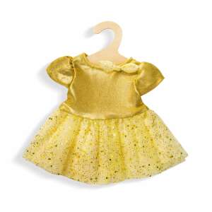 Arany egyberészes ruha, 28-35 cm-es babára 59925714 